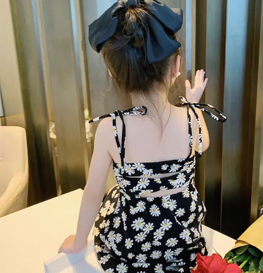 SS0053 バッククロス デイジーワンピース