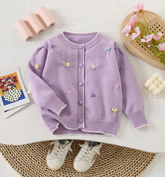 SS0005 パステルリボカーディガン(全4色)